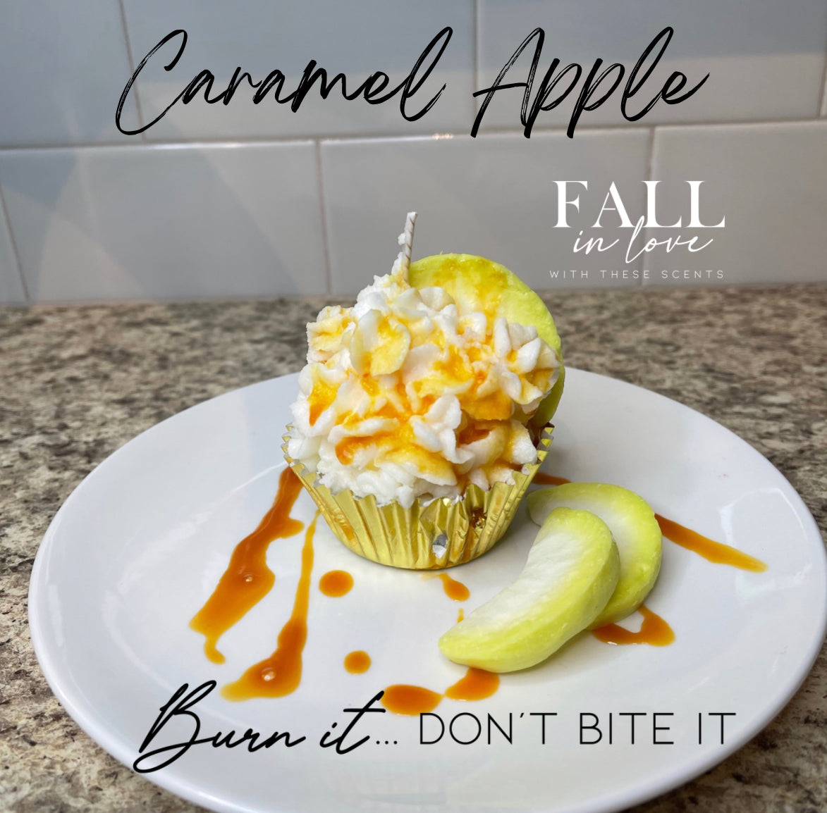 Caramel Apple Cupcake WAX MELT