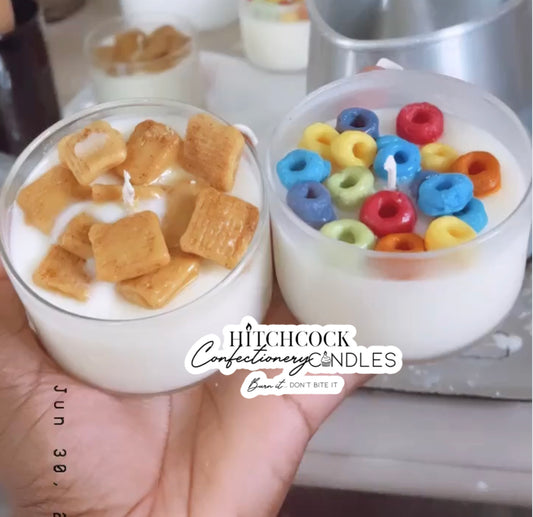 Mini Cereal Candles